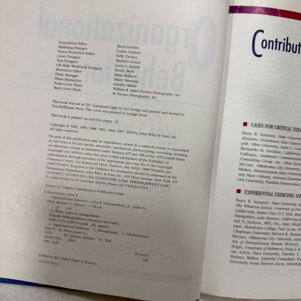 Organizational Behavior 7th Edition Schermerhorn Hunt Osborn University of Phoen - Picture 4 of 5